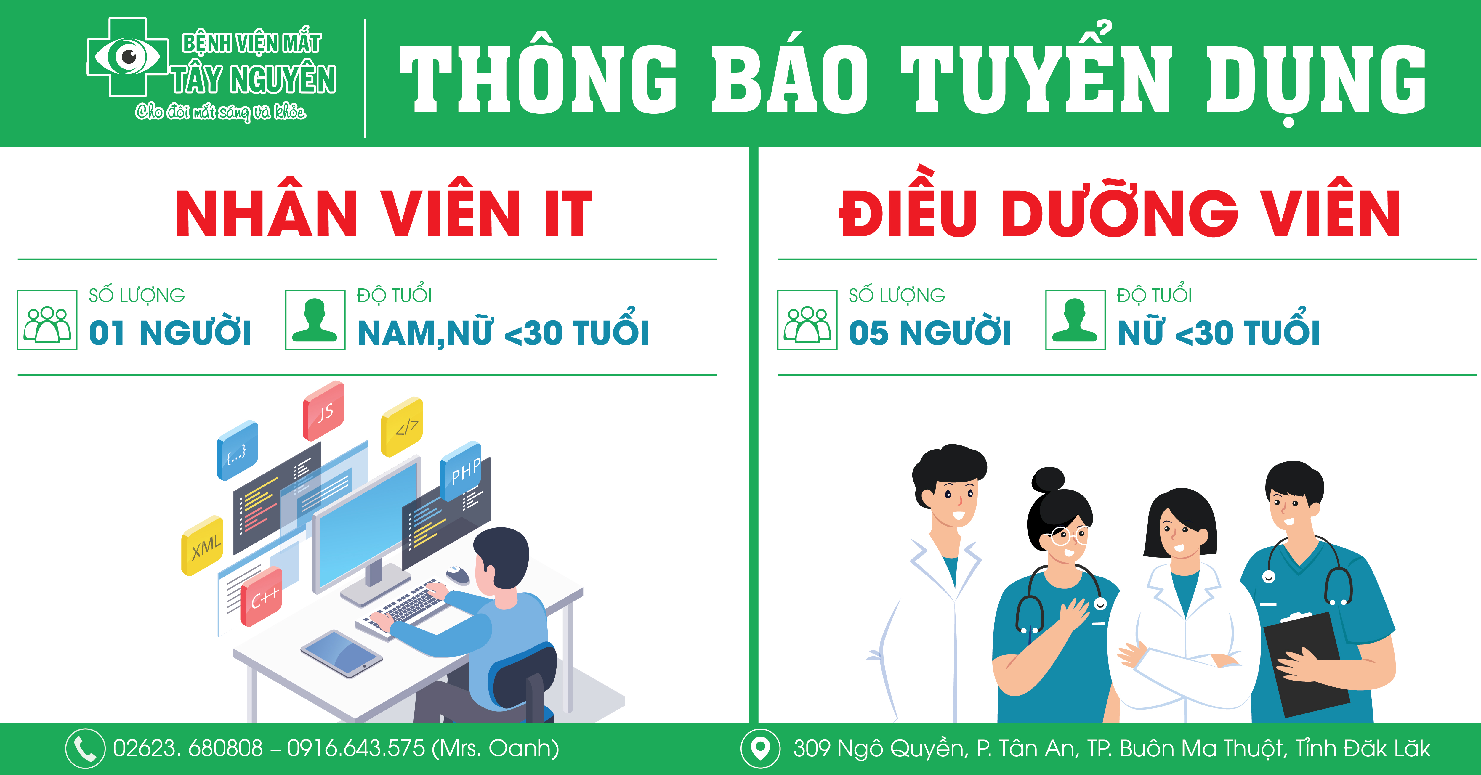 TUYỂN DỤNG ĐIỀU DƯỠNG VIÊN